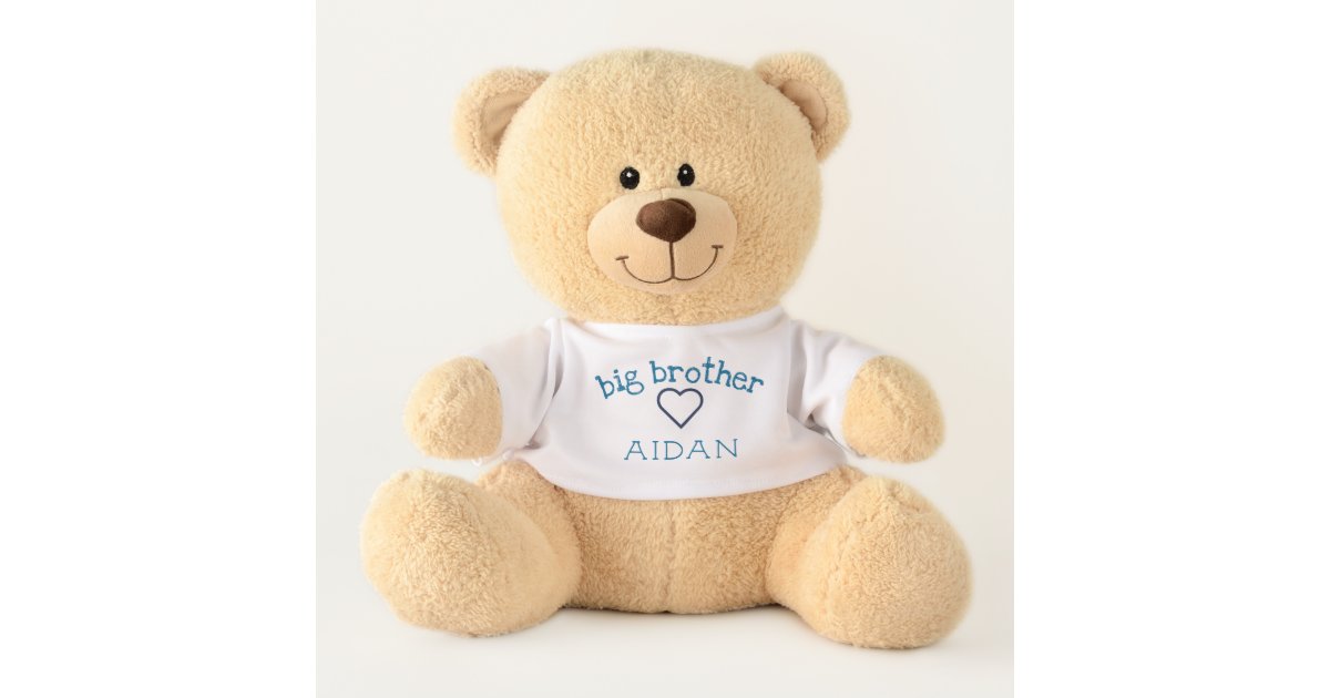 personalised big brother teddy