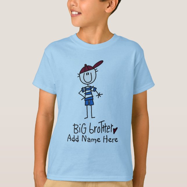 Personalized Big Brother Tshirts and Gifts (Front)