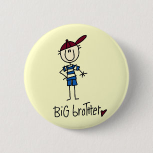 Personalized Big Brother Tshirts and Gifts Button