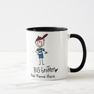 Personalized Big Brother Tshirts and Gifts Mug