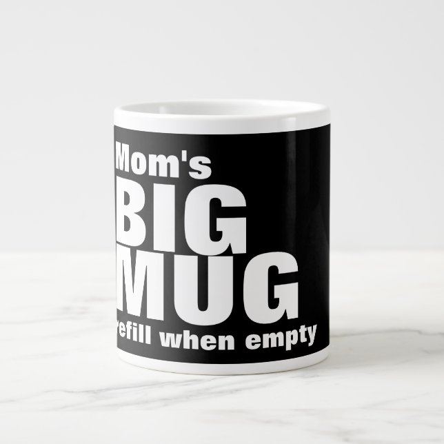Personalized Big Mug With Name And Text (Front)