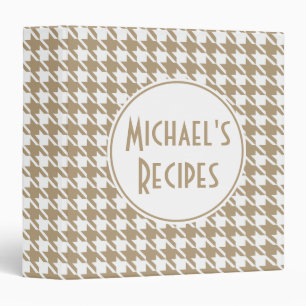 Personalized Big Recipe Binder