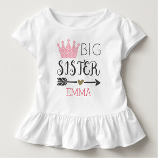 Personalized Big Sister Shirt