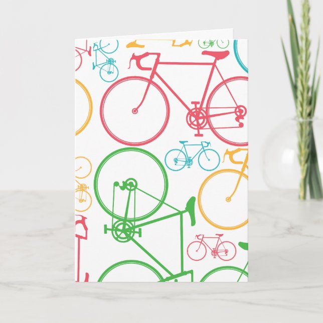 Personalized Bike note cards (Front)