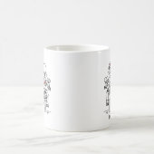 Personalized Biker Couple Wedding Gift Ceramic Mug (Center)