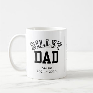Personalized Billet Dad With Sentimental Quote Coffee Mug