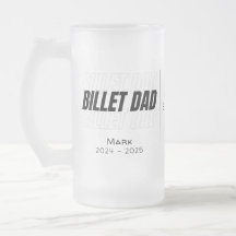 Personalized Billet Dad With Sentimental Quote
