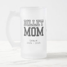 Personalized Billet Mom With Sentimental Quote