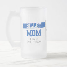Personalized Billet Mom With Sentimental Quote