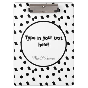 personalized binder,boho binder,modern boho custom clipboard