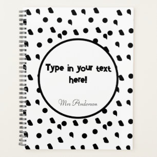 personalized binder,boho binder,modern boho custom planner