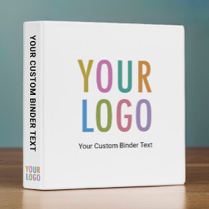 Personalized Binder for Business with Company Logo