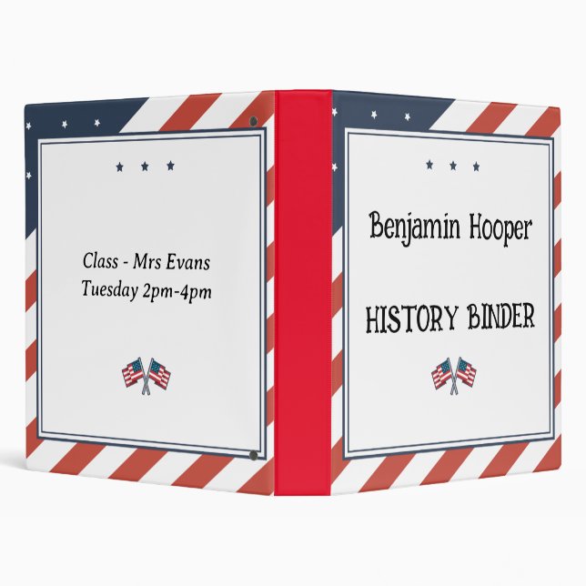 Personalized Binder for school, college, study (Background)