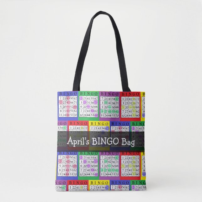 Personalized  BINGO Bag (Front)