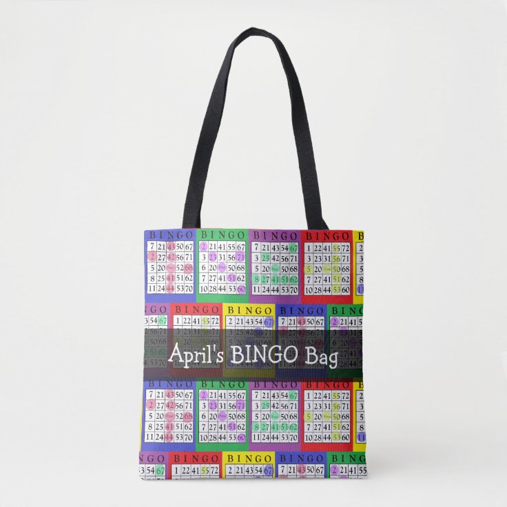 Personalized BINGO Bag Zazzle