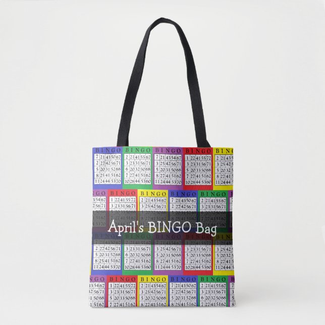 Personalized  BINGO Bag (Front)
