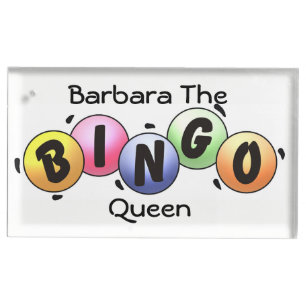 PERSONALIZED Bingo Money Bingo Ticket Holder