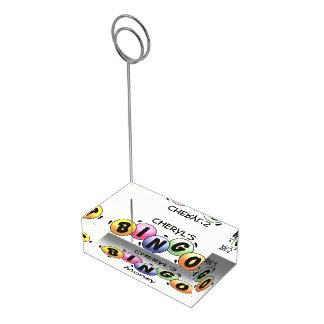 PERSONALIZED Bingo Money Bingo Ticket Holder