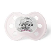 Personalized Binkies with Name and Photo Pacifier Personalized Binkies with Name and Photo Pacifier