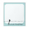 Personalized Bird On Barbed Wire Notepad