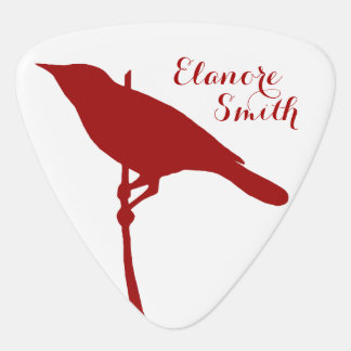 Personalized Bird Triangle Pick