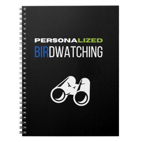 Personalized Birdwatching Notebook