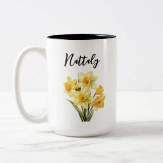 Personalized Birth Flower Mug - March