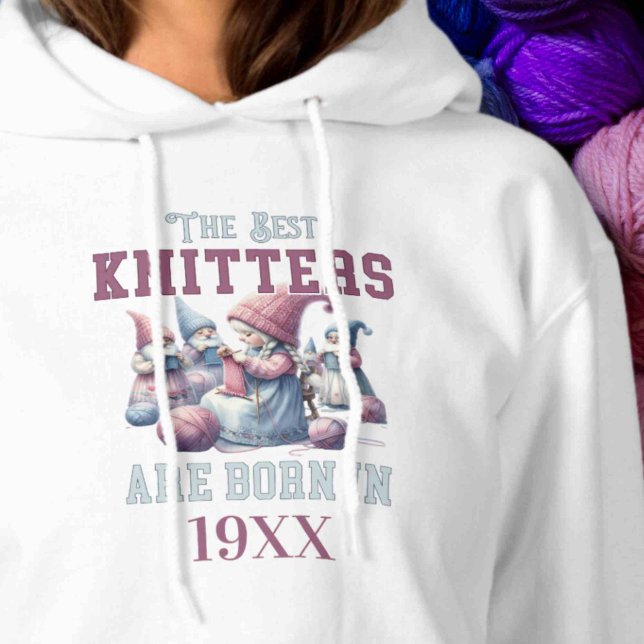 Personalized Birth Year Shirt for Knitting Lover (Creator Uploaded)