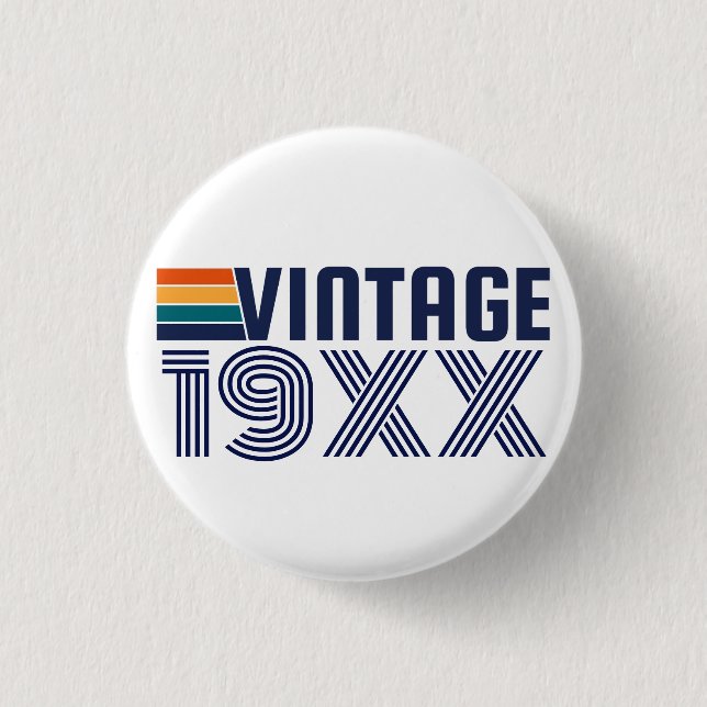 Personalized Birthday Button (Front)