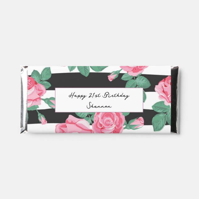 Personalized Birthday Candy Bar (Front)