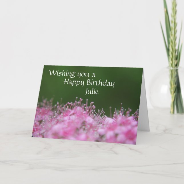 Personalized Birthday Card for Friend (Front)