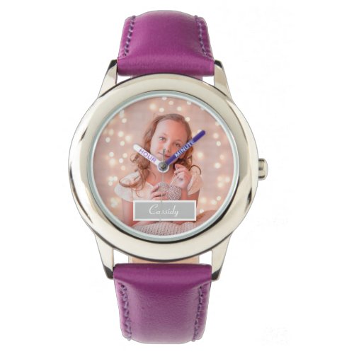 Personalized Birthday gift for kids Watch