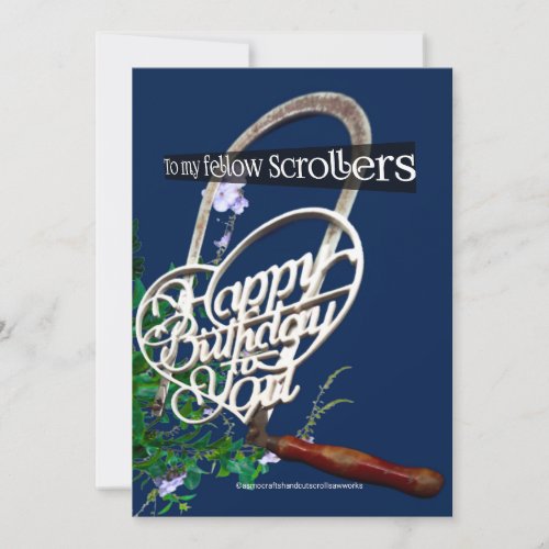 Personalized Birthday Gift  Holiday Card