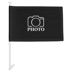 Personalized Birthday Gift Idea Upload Your Photo Car Flag