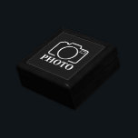 Personalized Birthday Gift Idea Upload Your Photo Gift Box<br><div class="desc">You can customize it with your photo, logo or with your text. You can place them as you like on the customization page. Modern, unique, simple, or personal, it's your choice.</div>