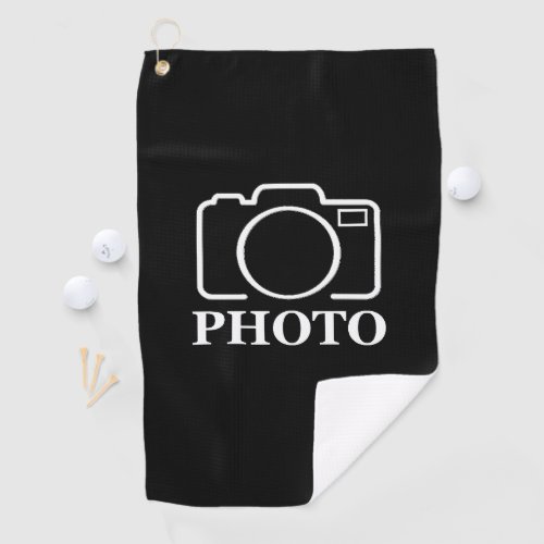 Personalized Birthday Gift Idea Upload Your Photo Golf Towel