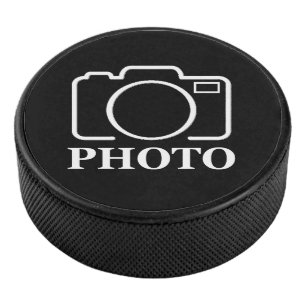 Personalized Birthday Gift Idea Upload Your Photo Hockey Puck