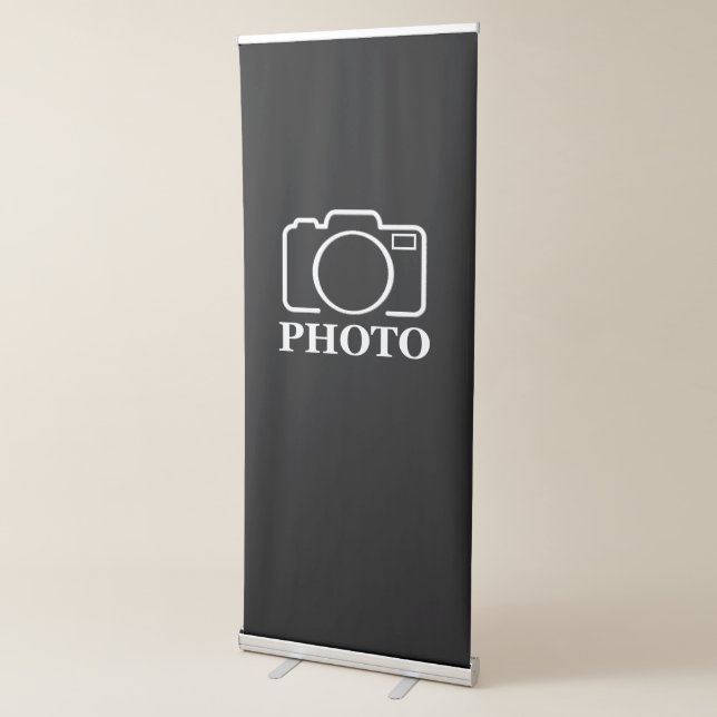 Personalized Birthday Gift Idea Upload Your Photo Retractable Banner (3/4)