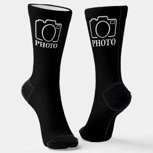 Personalized Birthday Gift Idea Upload Your Photo Socks