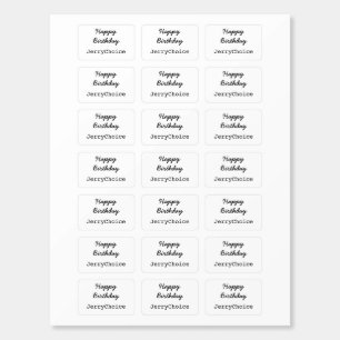 Personalized Birthday Gift Matchboxes