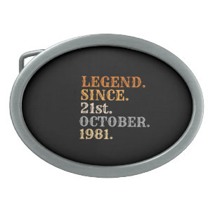 Personalized birthday gifts Add birth date  Belt Buckle