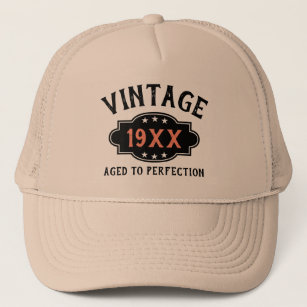 Vintage Aged to be Perfected Since 1941 Baseball Hat Cap 80th Birthday Gift