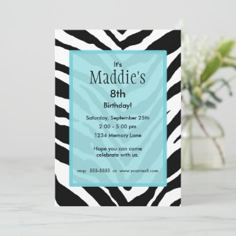 Personalized Birthday Invitation | Zazzle