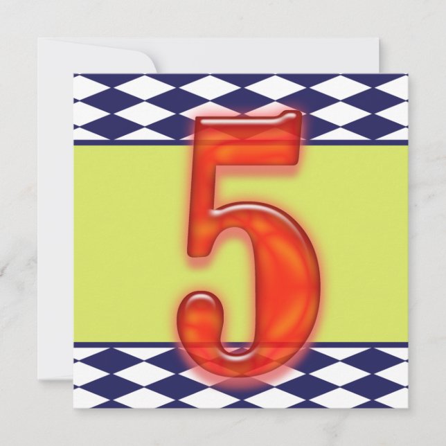 Personalized Birthday Invitation (Front)