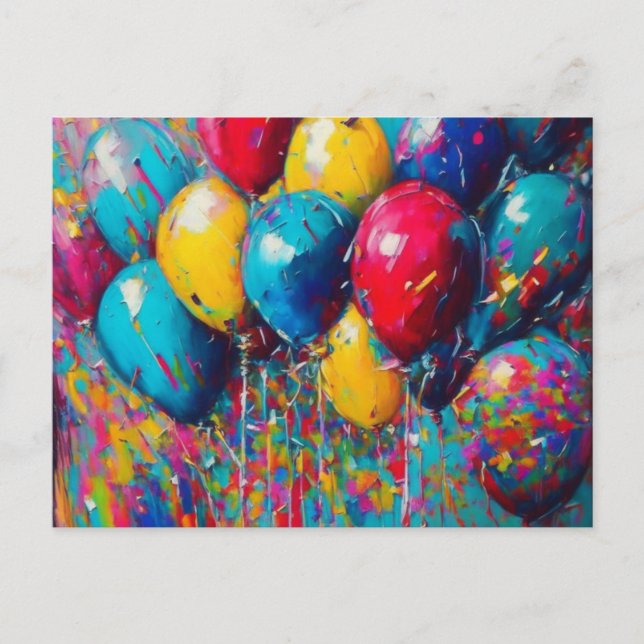 Personalized Birthday Invitations | Gender Neutral (Front)