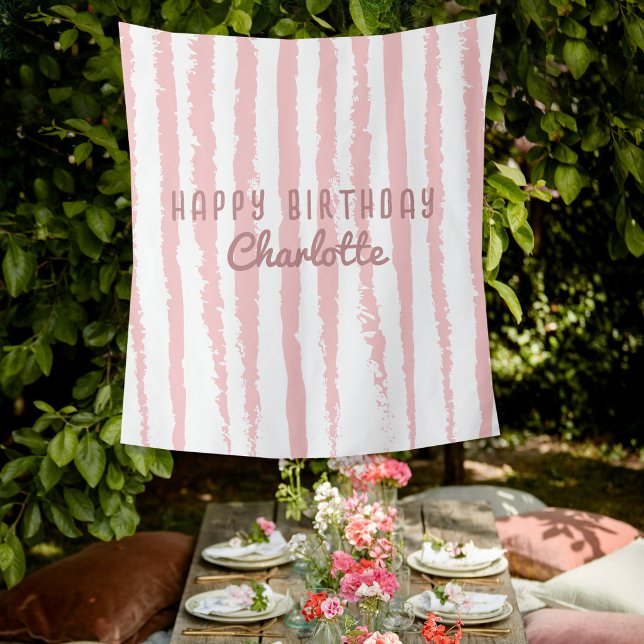 Personalized Birthday Name Sheet Backdrop Banner (Personalized Birthday Name Sheet Backdrop Banner)