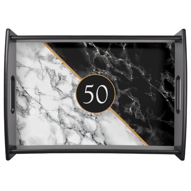 Personalized Birthday or Anniversary Serving Tray (Front)