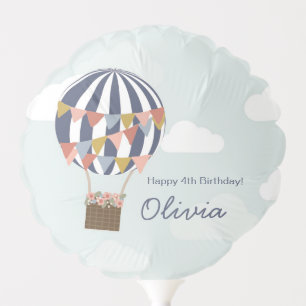 Personalized Birthday Party Hot Air Balloon