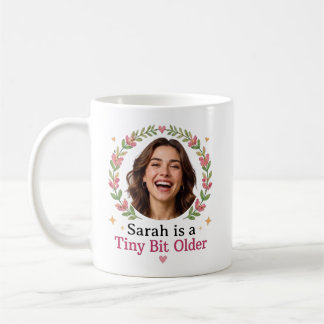 Personalized Birthday Photo Custom Name Coffee Mug
