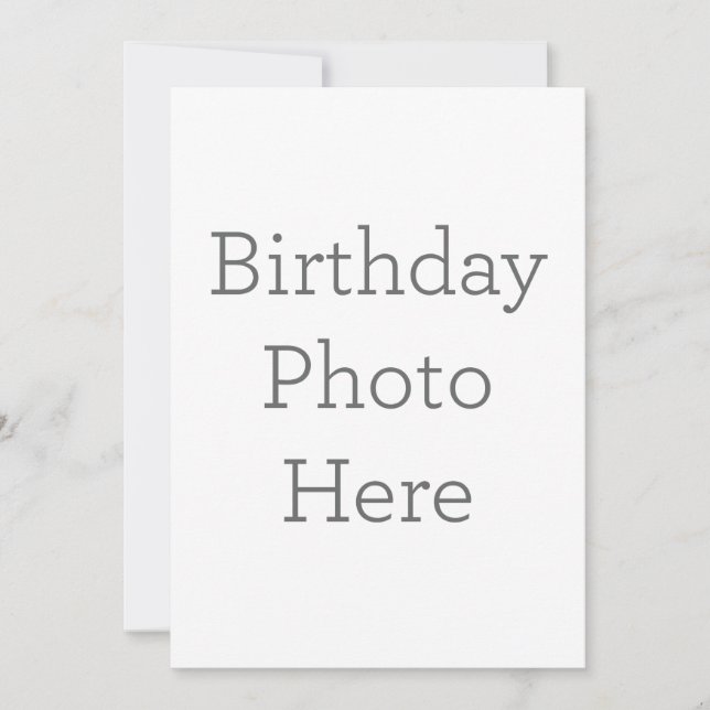 Flat Invitation, Size: 5" x 7", Paper: Signature Matte, Corner: Squared, Envelopes: White, Print Quality: Standard (Front)